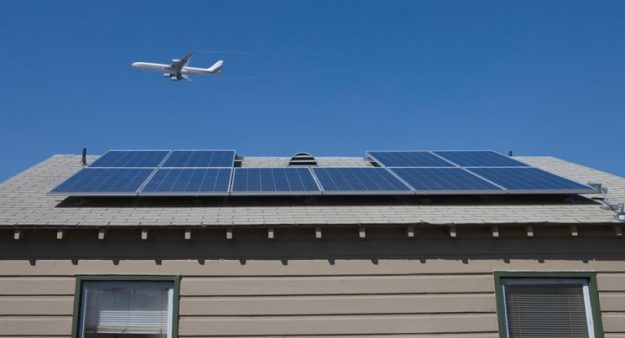 Small-scale Solar Had a Great October A solar panel in the roof top