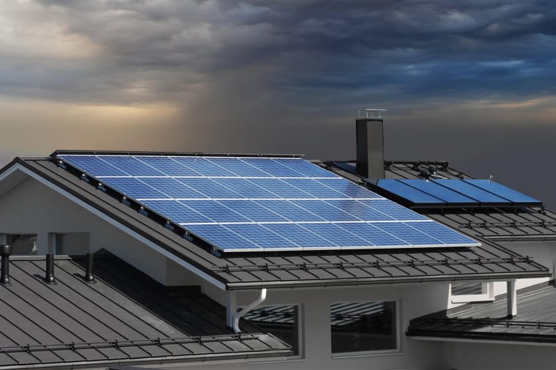 why solar panels should be installed on new homes Solar Panels installed in roof top