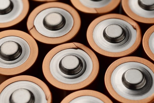 Alkaline batteries group Battery button